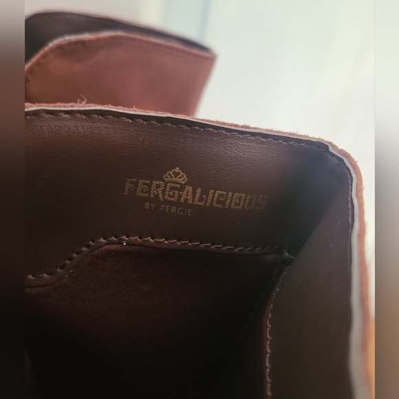 Fergalicious by Fergie 6.5 cognac brown bridges - Picture 5 of 10